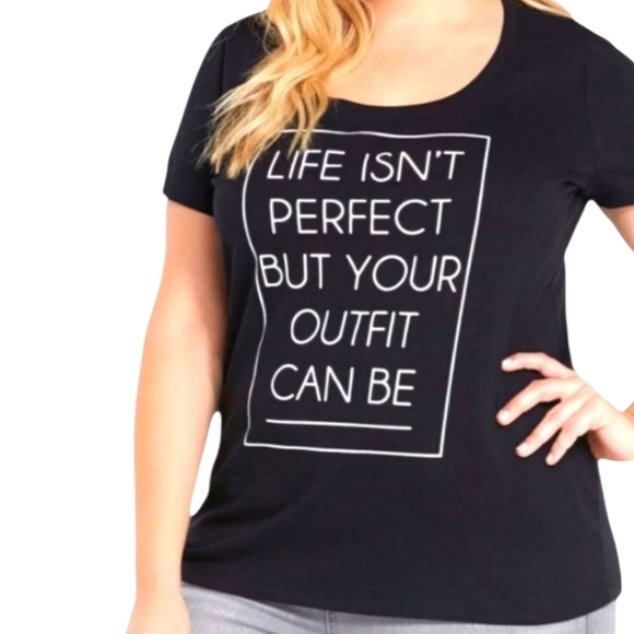  Torrid Women's Graphic Black Tee Plus Size 2X - Picture 1 of 10